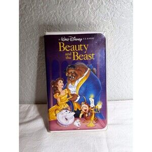 Beauty And The Beast VHS Tape 1992 Walt Disney's Black Diamond Classic